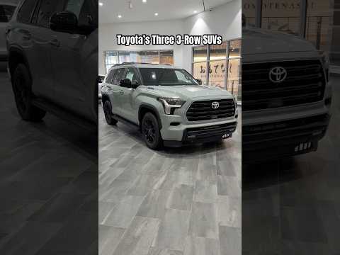 Thumbnail for Toyota Sequoia vs Grand Highlander vs Highlander 🚙 #Toyotaofmanhattan