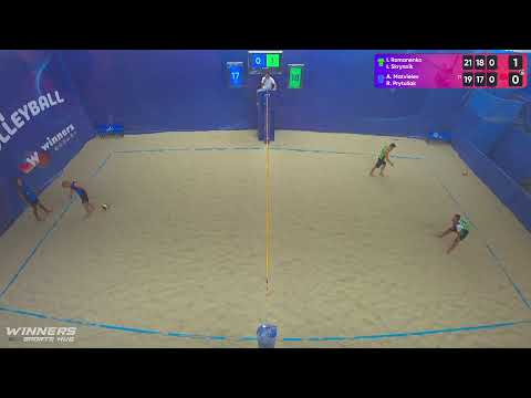 12:15 I. Romanenko / I. Skrynnik - A. Matvieiev / R. Prytuliak 28.08.2022 | Winners Beach Volleyball