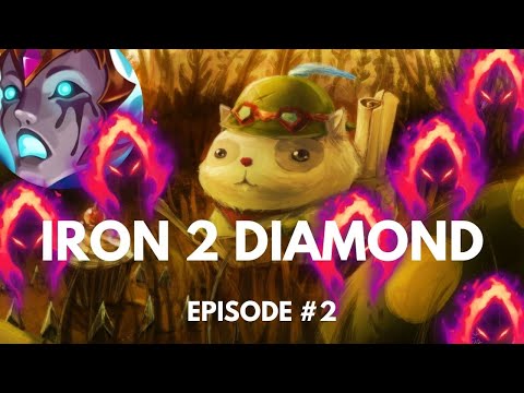 My team flamed me for picking Dark Harvest Teemo Support | Iron to Diamond Journey #2