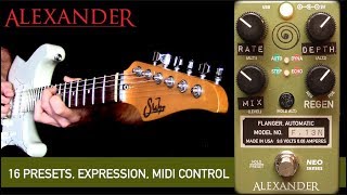Video thumbnail for Alexander F-13 Neo Flanger by Mike Hermans