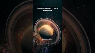 diamonds rain on Saturn??
