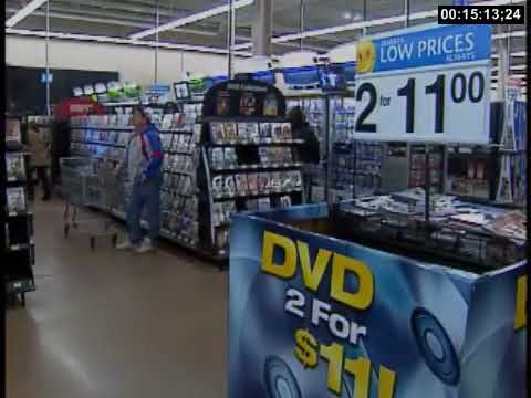 Inside a Walmart Electronics Department 2006