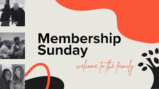 June 1, 2025 / Membership Sunday / Pastor Jason Leach