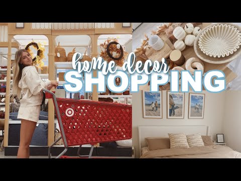 MOVING IN VLOG 6: home decor shopping, decor diy's, decor haul