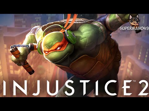 THE CRAZIEST ENDING EVER... - Injustice 2: "Michelangelo" Gameplay