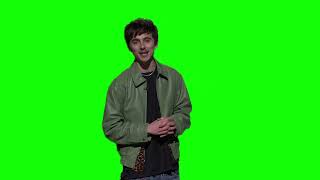 Timothée Chalamet "man, just another lonely night with my Dune popcorn bucket" — An SNL Green Screen