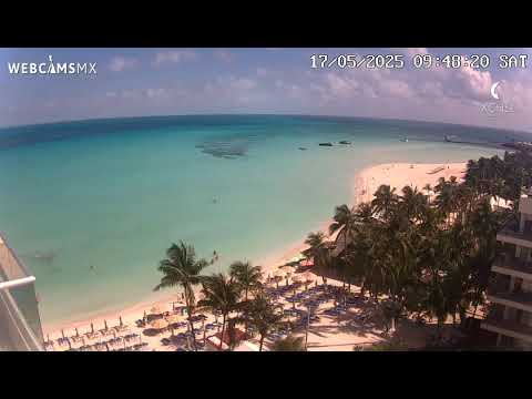 Playa Norte, Isla Mujeres live webcam