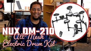 Video thumbnail for NUX DM-210 Electric Drum Kit: Overview and Demo | Heid Music by Heid Music Co.