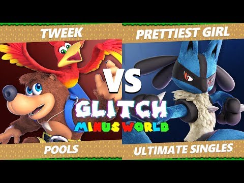 Glitch 7 SSBU - TSM | Tweek (Banjo, Trainer) Vs. Prettiest Girl In School (Lucario) Smash Ultimate