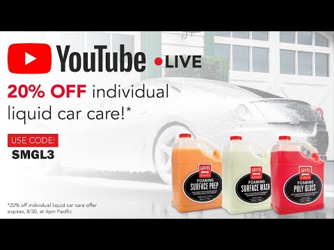 Griot's Garage LIVE: BOSS Foaming System