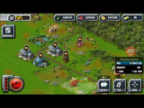 Jurassic Park: Builder - Parasaurolophus and Pachyrhinosaurus Roars