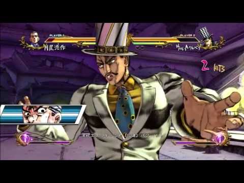 Jojo's Bizarre Adventure ASB: Friendly Matches - ApertureBl(Kosaku Kira) vs Derpy(Dio & Zeppeli)