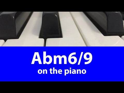 Learn To Play Abm6/9 Chord On Piano: Easy Tutorial For Beginners | Music Simply Understood