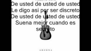Usted - Ricardo Arjona (con letra)