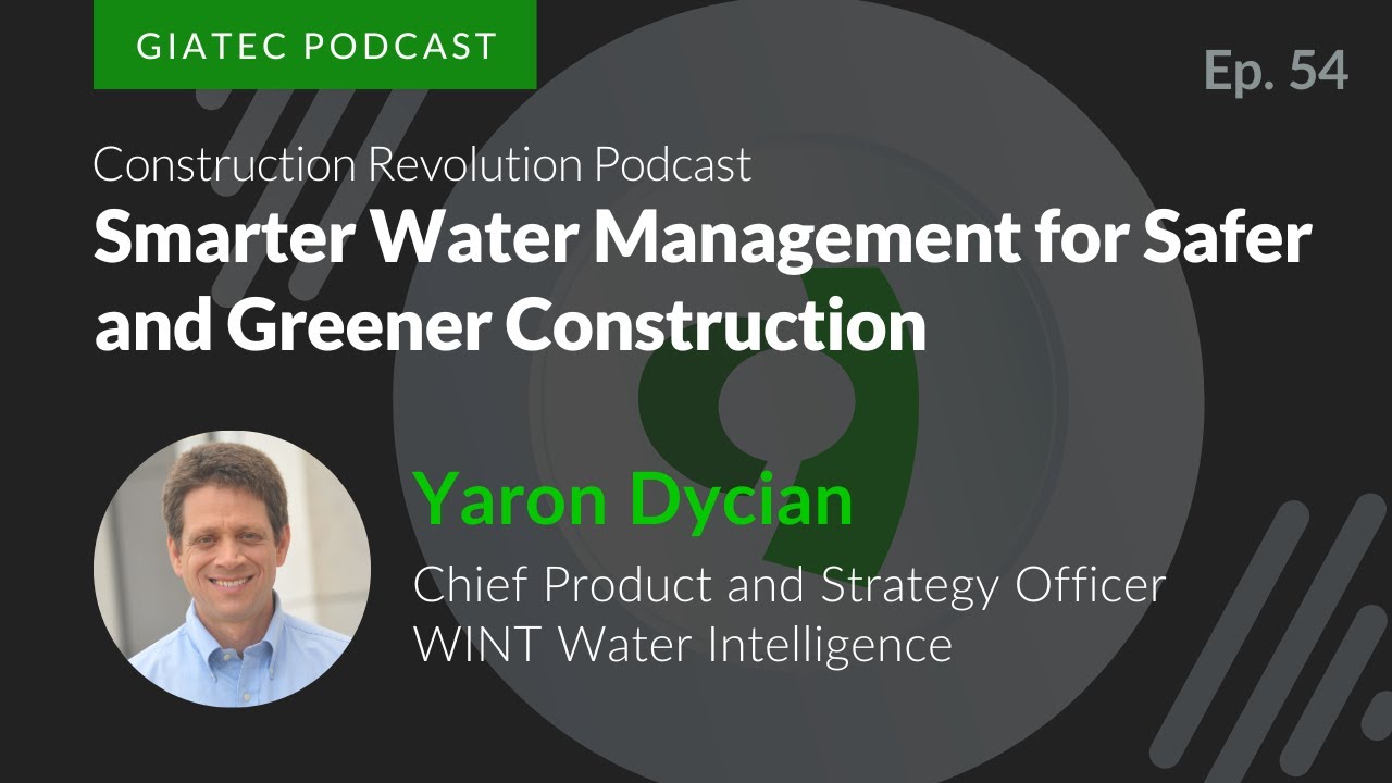Smarter Water Management for Safer and Greener Construction