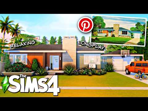 Build a Nostalgic Family Home With Me ☀️ || The Sims 4 Longplay With Commentary