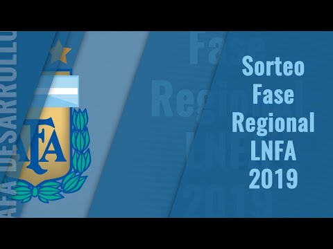 Sorteo Fase Regional LNFA 2019