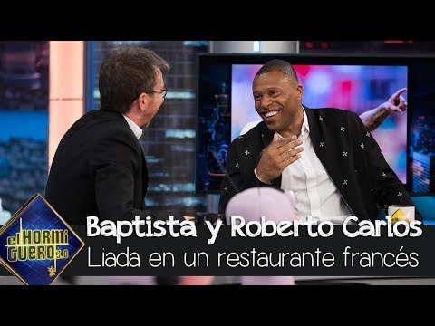 Roberto Carlos la lía parda en un lujoso restaurante francés - El Hormiguero 3.0