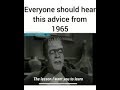 Herman Munster S Advice In 1965 Everyone Should Hear This