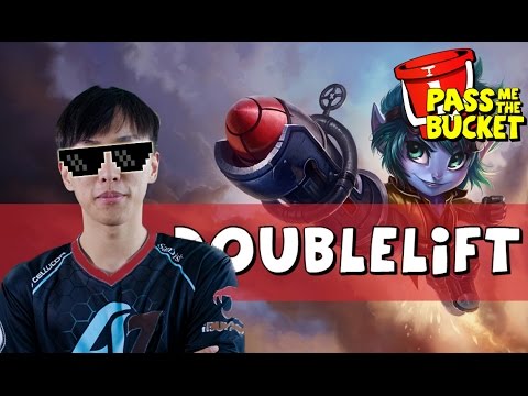 Doublelift as Tristana, Janna vs Sivir, Alistar Bot - S5 Challenger SoloQ, Patch 5.14