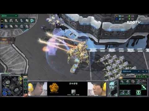 [0513] Bong (CJ) vs. TY (8th)  PvT  5SET Korhal Floating Island   -Starcraft2,esportstv,SPL