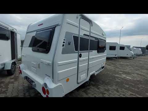 Enka N126NTL Niewiadów 3.os. przyczepa kempingowa z Toaletą WC Thetford Prysznic z TERMĄ Ogrzewanie.