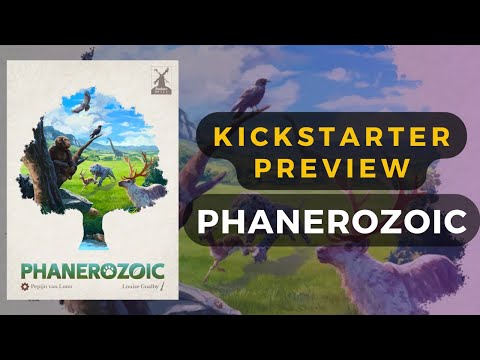 [Kickstarter Preview] Phanerozoic Board Game Overview | DaniCha