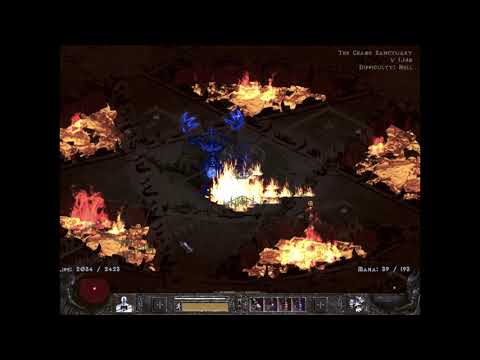 Diablo 2 Classic: Lvl 90 Whirlwind Barb CS run
