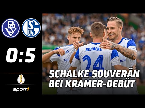 Bremer SV vs Schalke 0:5 | Tore und Highlights 1. Runde DFB-Pokal | SPORT1