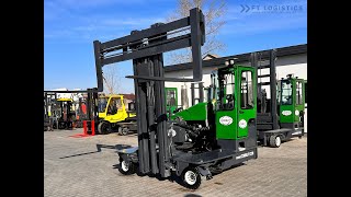 Combilift C4500 / DIESEL / WIDE FORK POSITIONER / Free Lift / Cabin / Like side loader for sale - Image 4 | Forkliftonline UG Combilift C4500 / DIESEL / WIDE FORK POSITIONER / Free Lift / Cabin / Like side loader | Image 4 - Forkliftonline