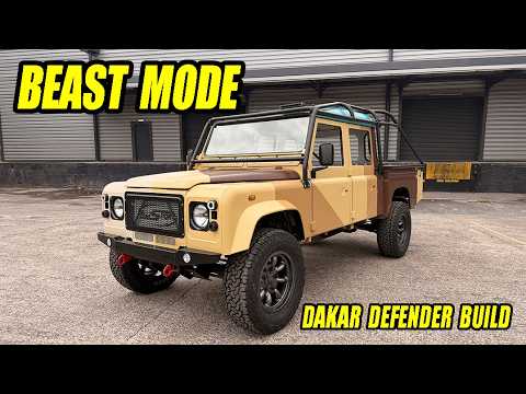 Transforming a farm hack Land Rover into a Dakar Defender Thumbnail