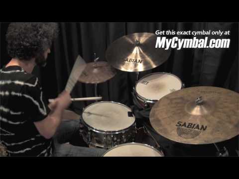 Sabian 13" Vault JoJo Mayer Fierce Hi Hat Cymbals - Played by JoJo Mayer (JM1302-1050510A)