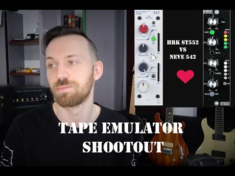 HRK ST 552 VS Neve 542 // Tape Emulator Shootout 500 Series