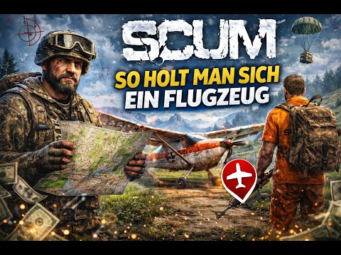 SCUM 1.2 Guide *** How to get a plane *** German / Deutsch #gaming #scum #funny #guide