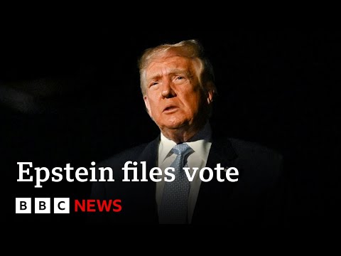 Video | Donald Trump urges Republicans to vote to release Epstein files | BBC News