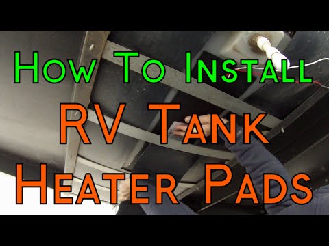 How To Install 12 Volt RV Tank Heater Pads On A Travel Trailer - 4 Season Camping Upgrade!