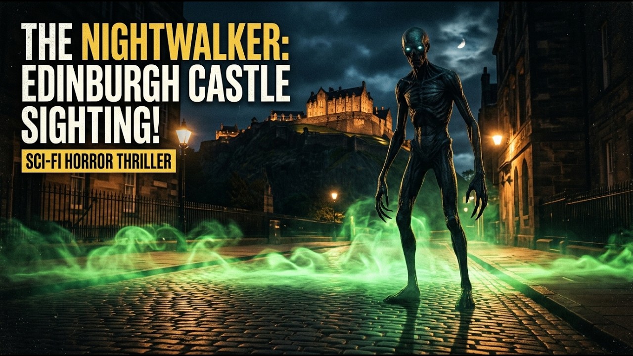 21. Nightwalker in Edinburgh | Something Moves Through the Old City | Midnight Travelogue