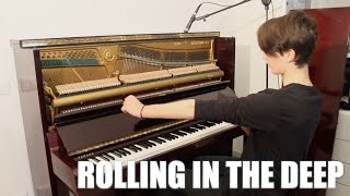 ROLLING IN THE DEEP (aggressive piano cover) - Cristian Labelli