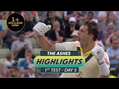 1st Test - Day 5 | Highlights | The Ashes | England vs Australia | 20th June 2023
