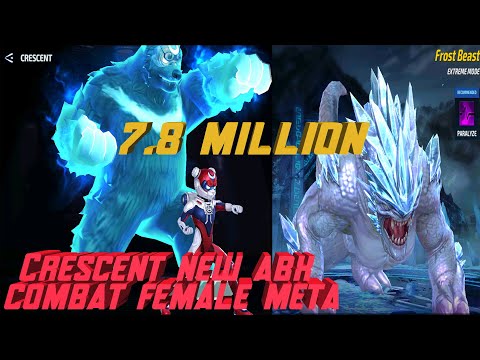 CRESCENT IS NEW ABX COMBAT FEMALE META / 7.8 MILLION