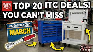 HUGE Harbor Freight ITC Deals in March | Better Than Parking Lot Sale!