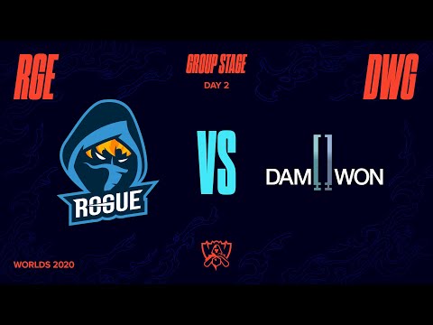 RGE vs DWG | Worlds Group Stage Day 2 | Rogue vs DAMWON Gaming (2020)