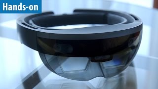 Hololens - Microsofts AR-Brille im Hands-on | deutsch / german