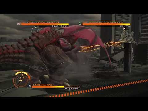 GODZILLA PS4 - Online Battles: Destroyah vs. Kiryu vs. Super MechaGodzilla