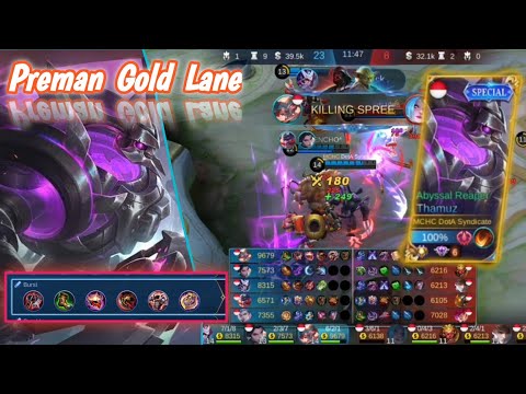 Thamuz the Thug lane of dawn goes crazy | Mobile Legends #WC38
