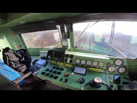POV of Czech Train driver: Tišnov - Brno [4K]