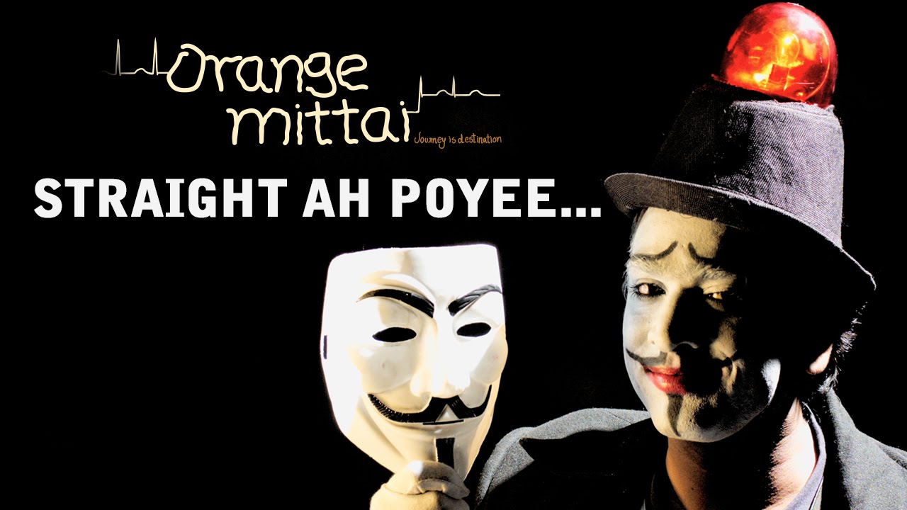 Straight Ah Poyee Lyrics  | Orange Mittai | P. Vijay Ananth, Vijay Sethupathi | Justin Prabhakaran