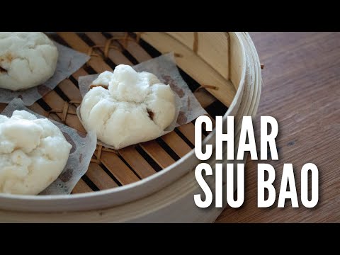 Char Siu Bao - Yum Cha Steamed Barbecue Pork Buns Recipe