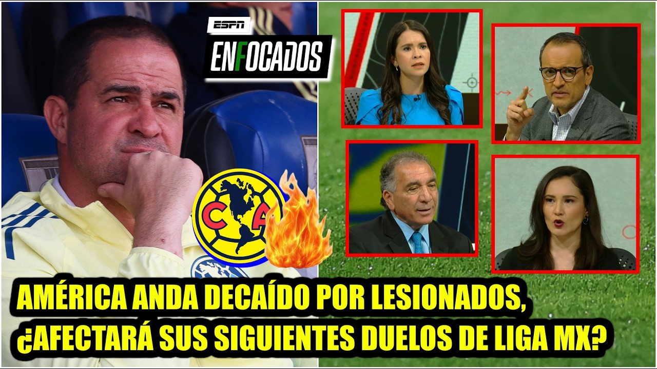 AMÉRICA anda CABIZBAJO por ausencias claves de MALAGÓN y DÁVILA. Jardine hará rotaciones | Enfocados