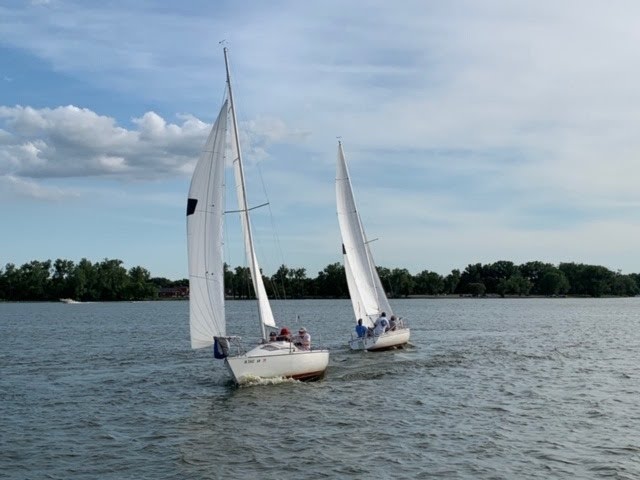 Live webcam view of Lake Manawa Sailing Marina
